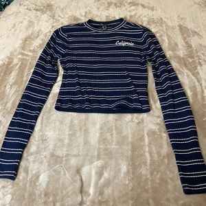 Long Sleeve Crop Top